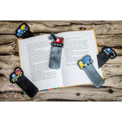 ITH Stickserie - Lesezeichen Baustelle